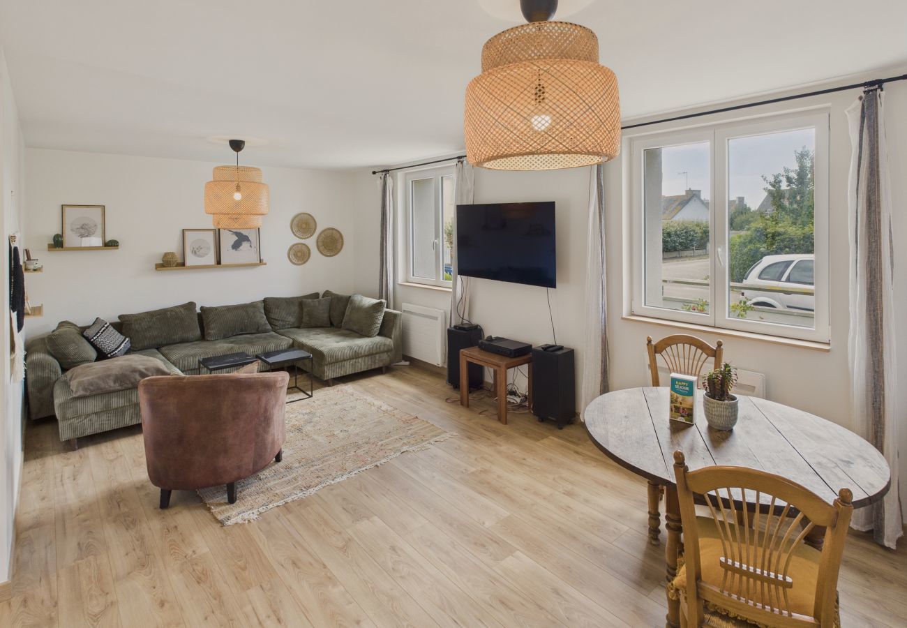Ferienhaus in Penmarch - 300 m vom Strand – Haus für 7 mit großer Terrasse         