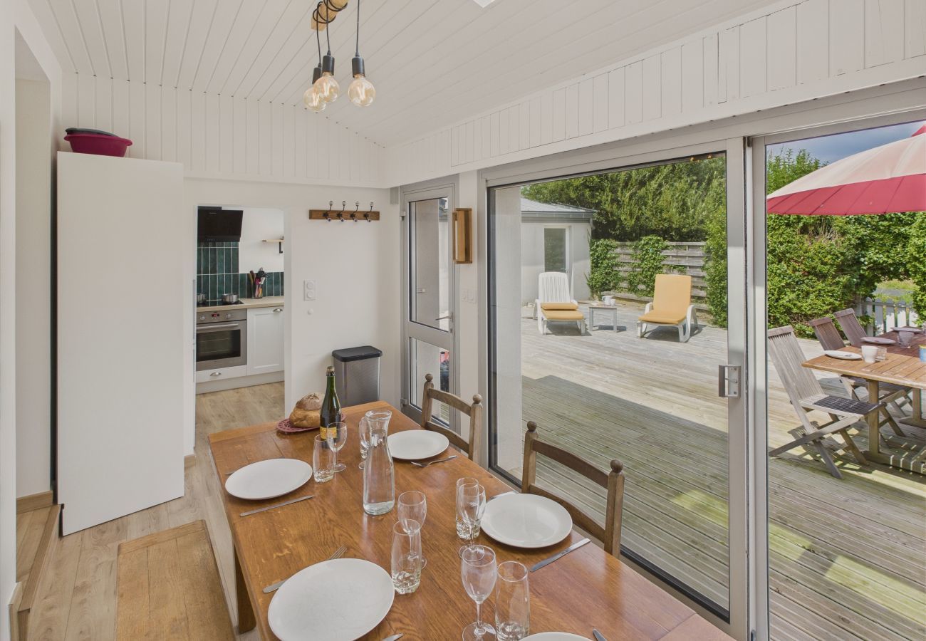 Ferienhaus in Penmarch - 300 m vom Strand – Haus für 7 mit großer Terrasse         