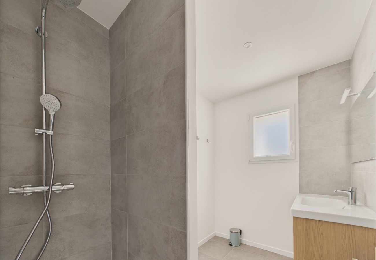 Ferienwohnung in Saint-Jean-de-Monts - Apartment in St-Jean-de-Mont für 4 - Garten