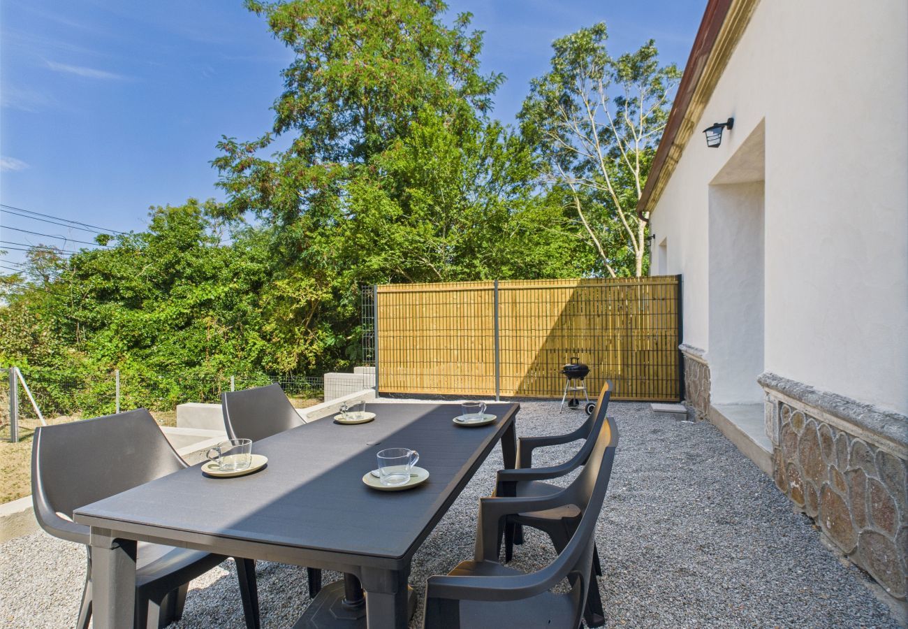 Ferienwohnung in Saint-Jean-de-Monts - Apartment in St-Jean-de-Mont für 4 - Garten
