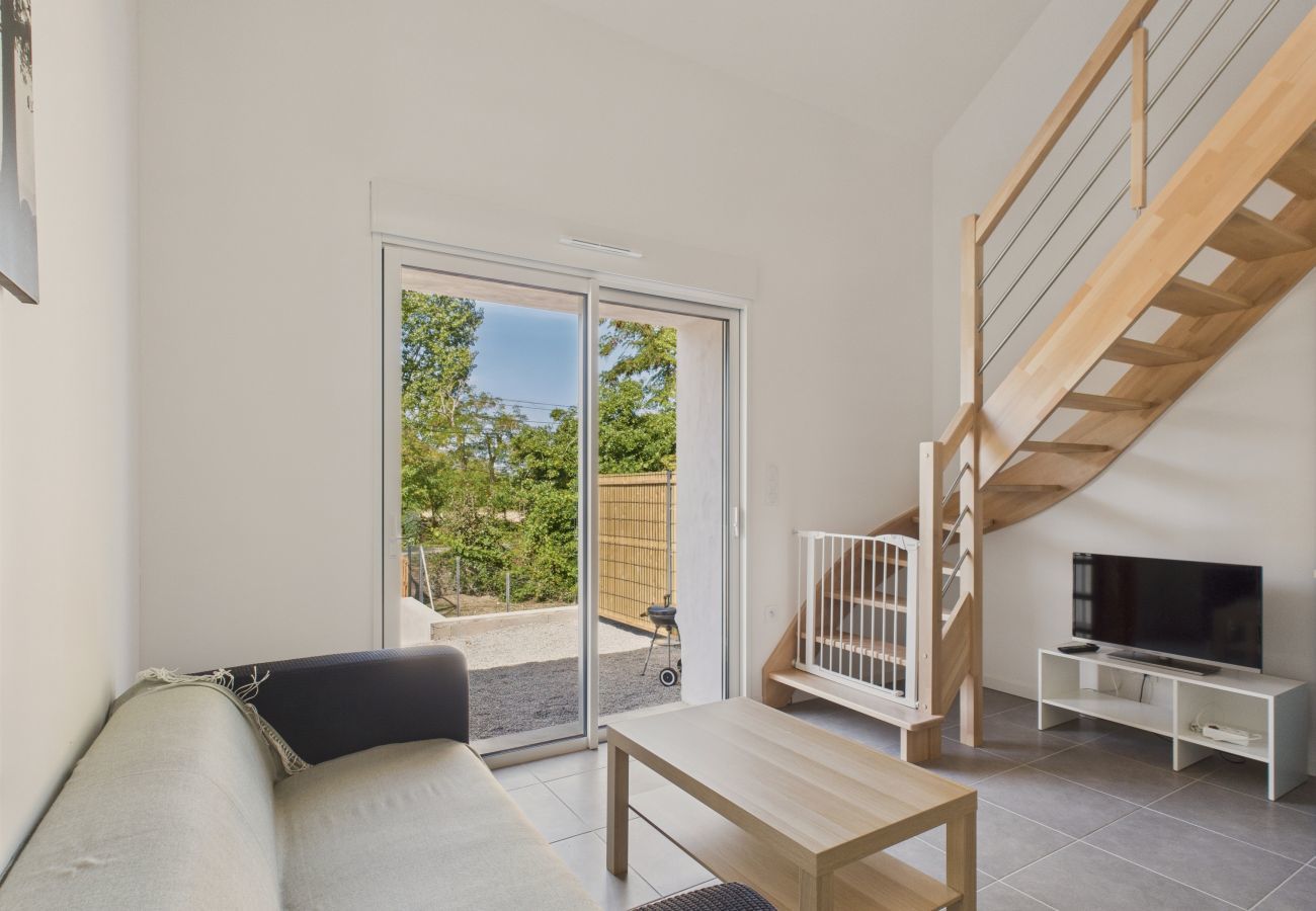 Ferienwohnung in Saint-Jean-de-Monts - Apartment in St-Jean-de-Mont für 4 - Garten