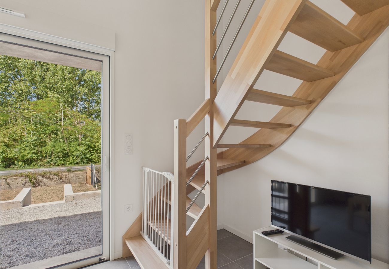 Ferienwohnung in Saint-Jean-de-Monts - Apartment in St-Jean-de-Mont für 4 - Garten