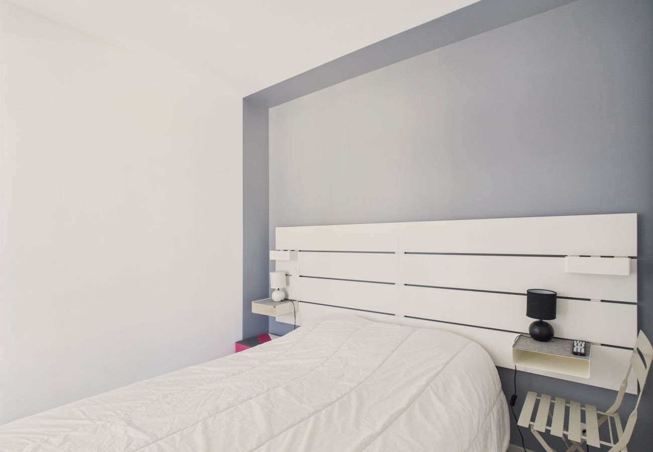 Ferienwohnung in Saint-Hilaire-de-Riez - 20 m vom Strand, Apartment für 4, Terrasse