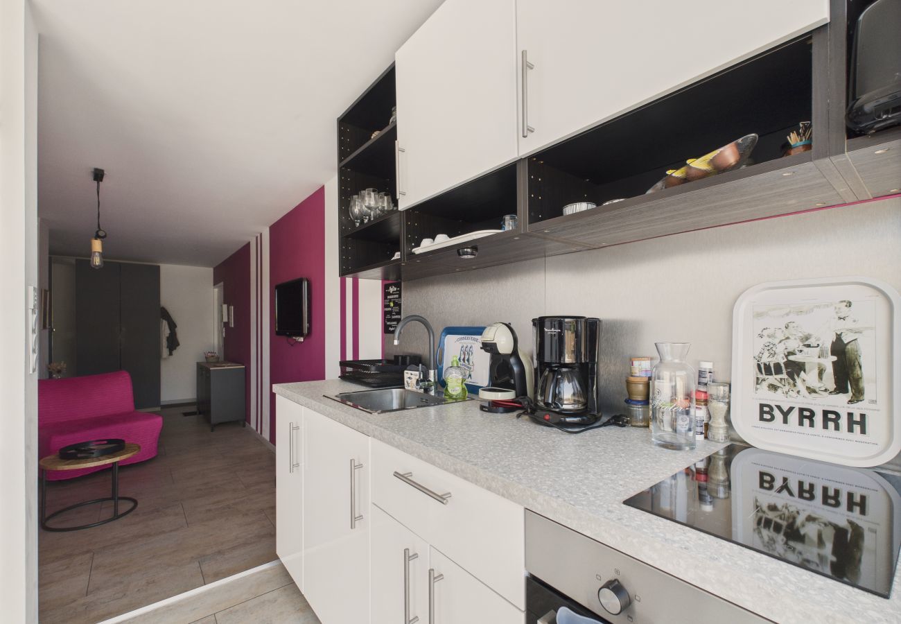 Ferienwohnung in Saint-Hilaire-de-Riez - 20 m vom Strand, Apartment für 4, Terrasse