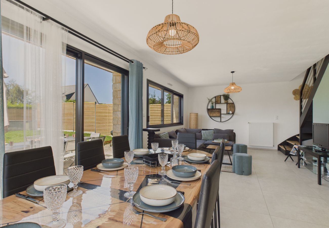 Ferienhaus in Saint-Gildas-de-Rhuys - Meerblick – 500m zum Strand – Neues Haus für 10