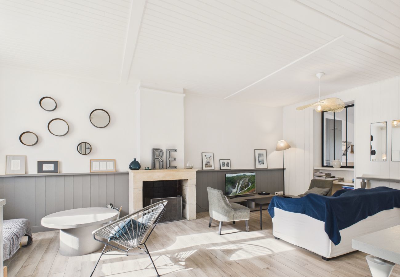 Ferienhaus in Le Bois-Plage-en-Ré - Charmantes Haus für 6, Center von Bois-Plage