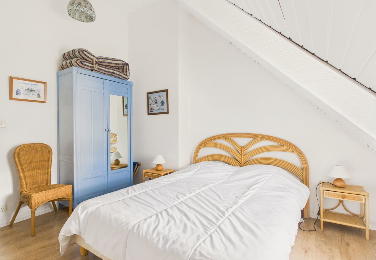 Ferienhaus in Batz-sur-Mer - 250m zum Strand, Haus für 4 Erw./3 Kinder