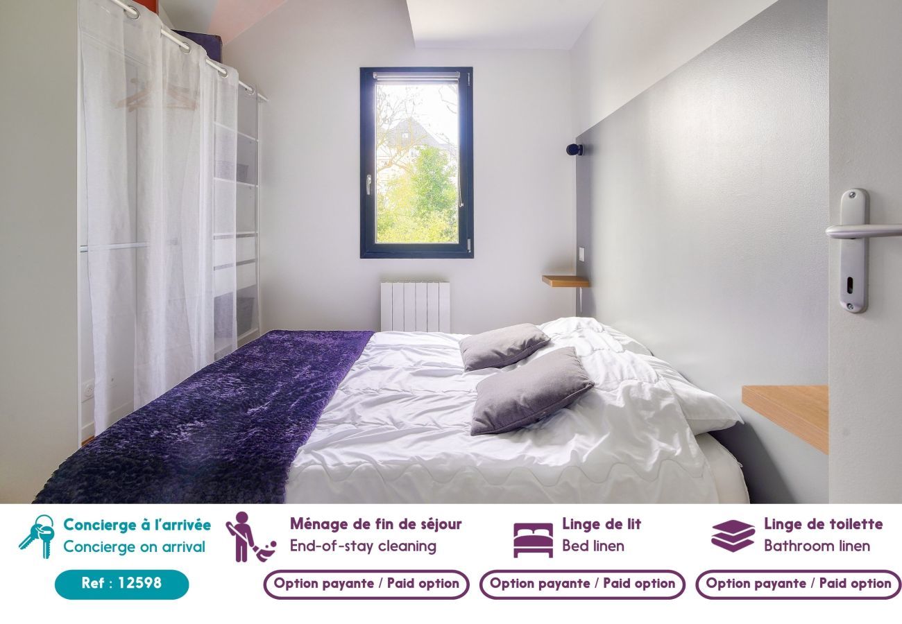 Ferienhaus in Dinard - 700 m vom Strand entfernt, Garten, Haus für 4