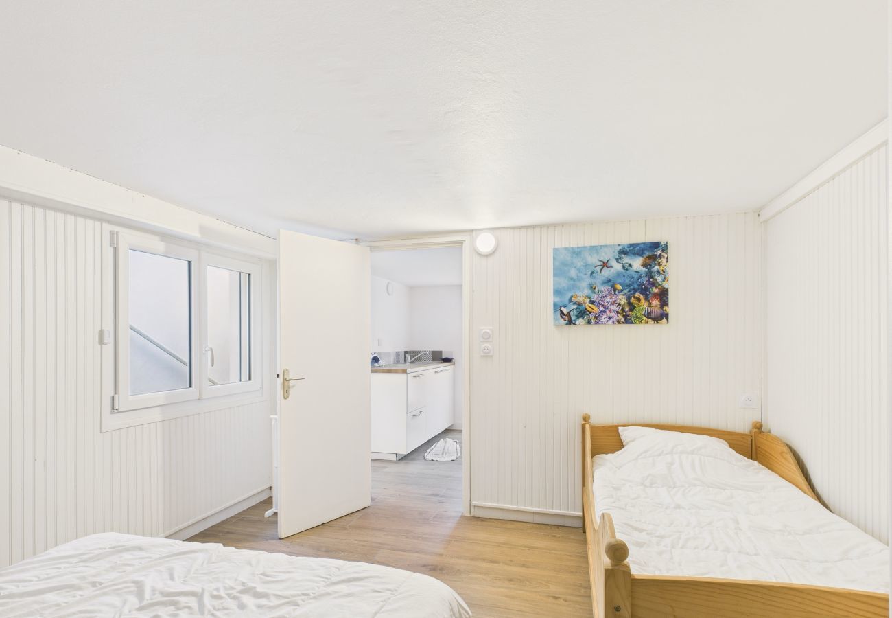 Ferienhaus in La Tranche-sur-Mer - 400m zum Meer - großes Haus für 10, Garten