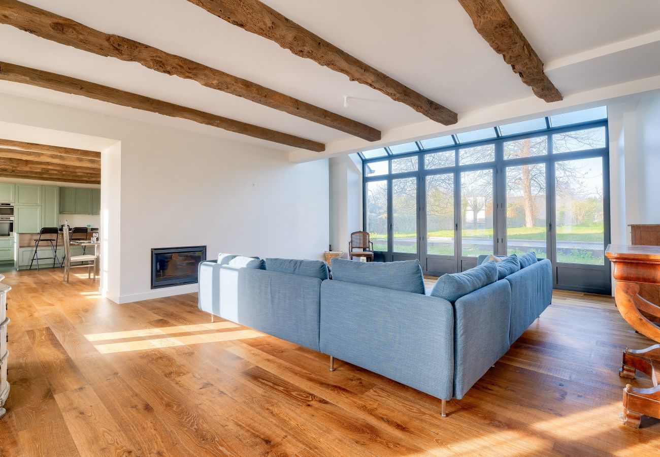 Ferienhaus in Tréméreuc - Haus für 12 mit großem Garten und Swimmingpool