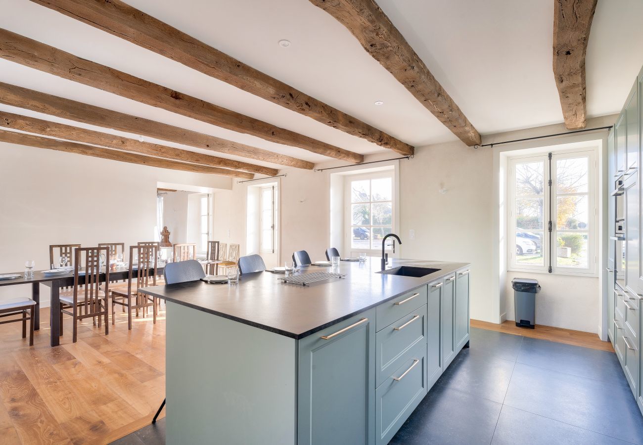 Ferienhaus in Tréméreuc - Haus für 12 mit großem Garten und Swimmingpool