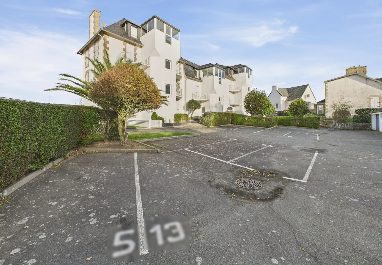 Ferienwohnung in Penvénan - Meerblick – Apartment für 2 mit Balkon