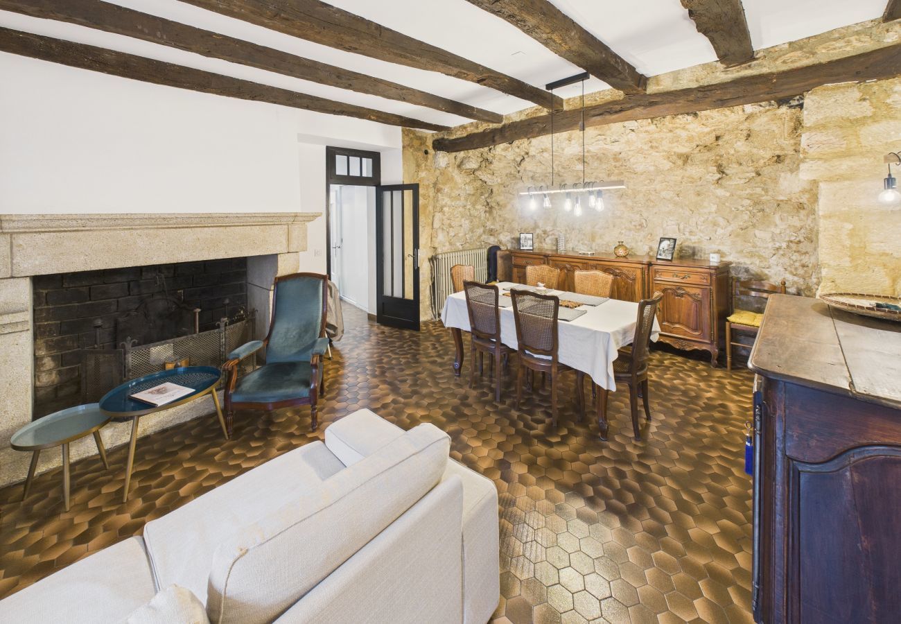 Ferienhaus in Sarlat-la-Canéda - Haus für 6 mit Garten, im Herzen von Sarlat