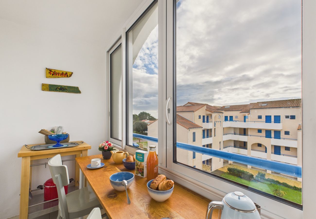 Ferienwohnung in Les Sables-d´Olonne - Meerblick Apt 900m zum Strand für 3