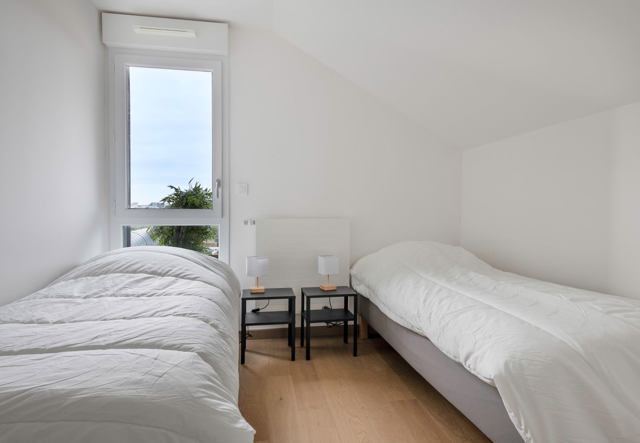 Ferienwohnung in Le Pouliguen - 150 m vom Hafen Pouliguen, Wohnung mit Terrassen