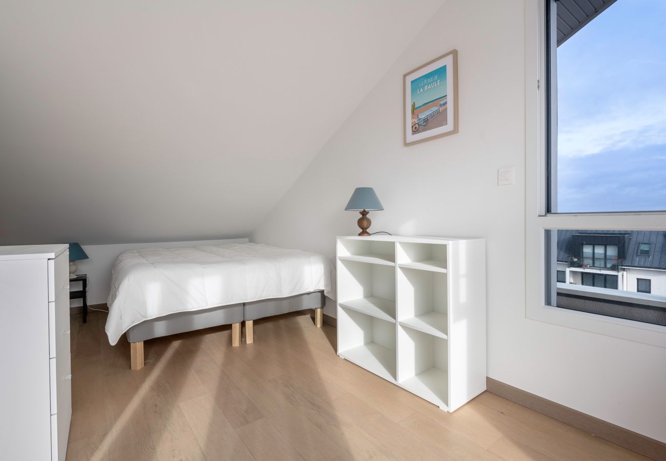 Ferienwohnung in Le Pouliguen - 150 m vom Hafen Pouliguen, Wohnung mit Terrassen