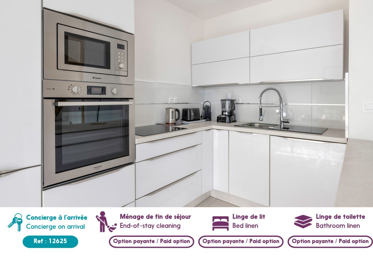 Ferienwohnung in Le Pouliguen - 150 m vom Hafen Pouliguen, Wohnung mit Terrassen