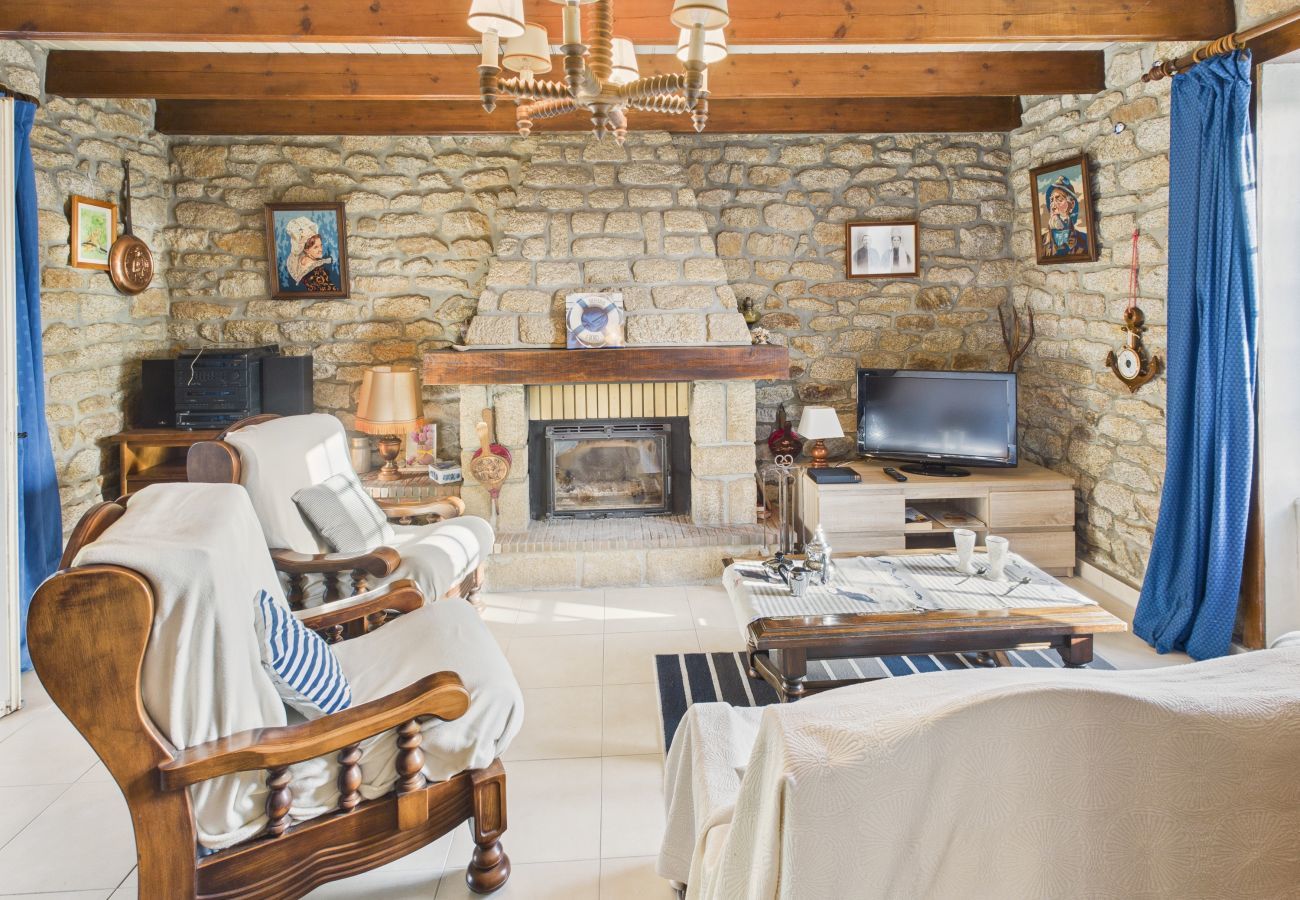 Ferienhaus in Saint-Jean-Trolimon - 10 Min von La Torche – Hübsches Haus für 6 – Garten