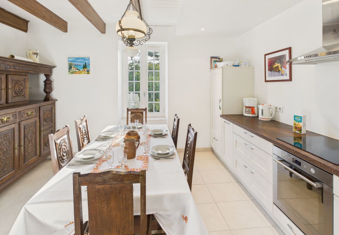 Ferienhaus in Saint-Jean-Trolimon - 10 Min von La Torche – Hübsches Haus für 6 – Garten