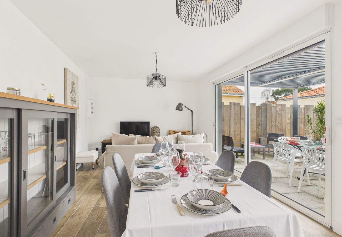 Ferienhaus in La Plaine-sur-Mer - Komfort 6 bis 800 m vom Strand entfernt