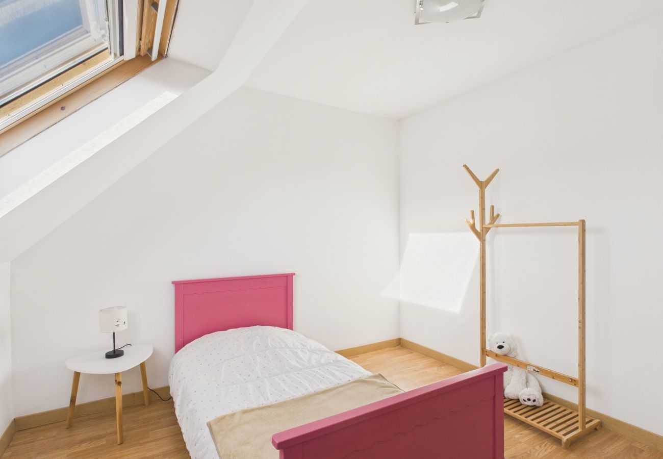 Ferienhaus in Clohars-Fouesnant - Familienhaus für 4 Erwachsene und 4 Kinder