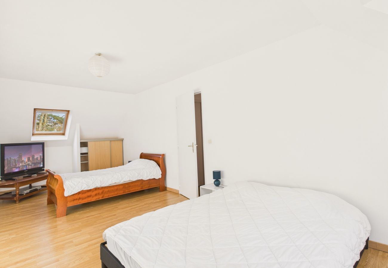 Ferienhaus in Clohars-Fouesnant - Familienhaus für 4 Erwachsene und 4 Kinder