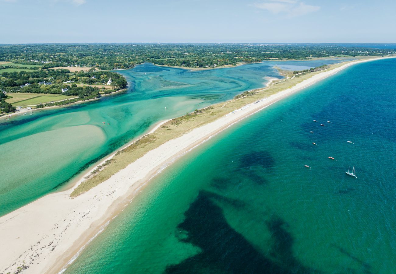 Ferienhaus in Clohars-Fouesnant - Familienhaus für 4 Erwachsene und 4 Kinder