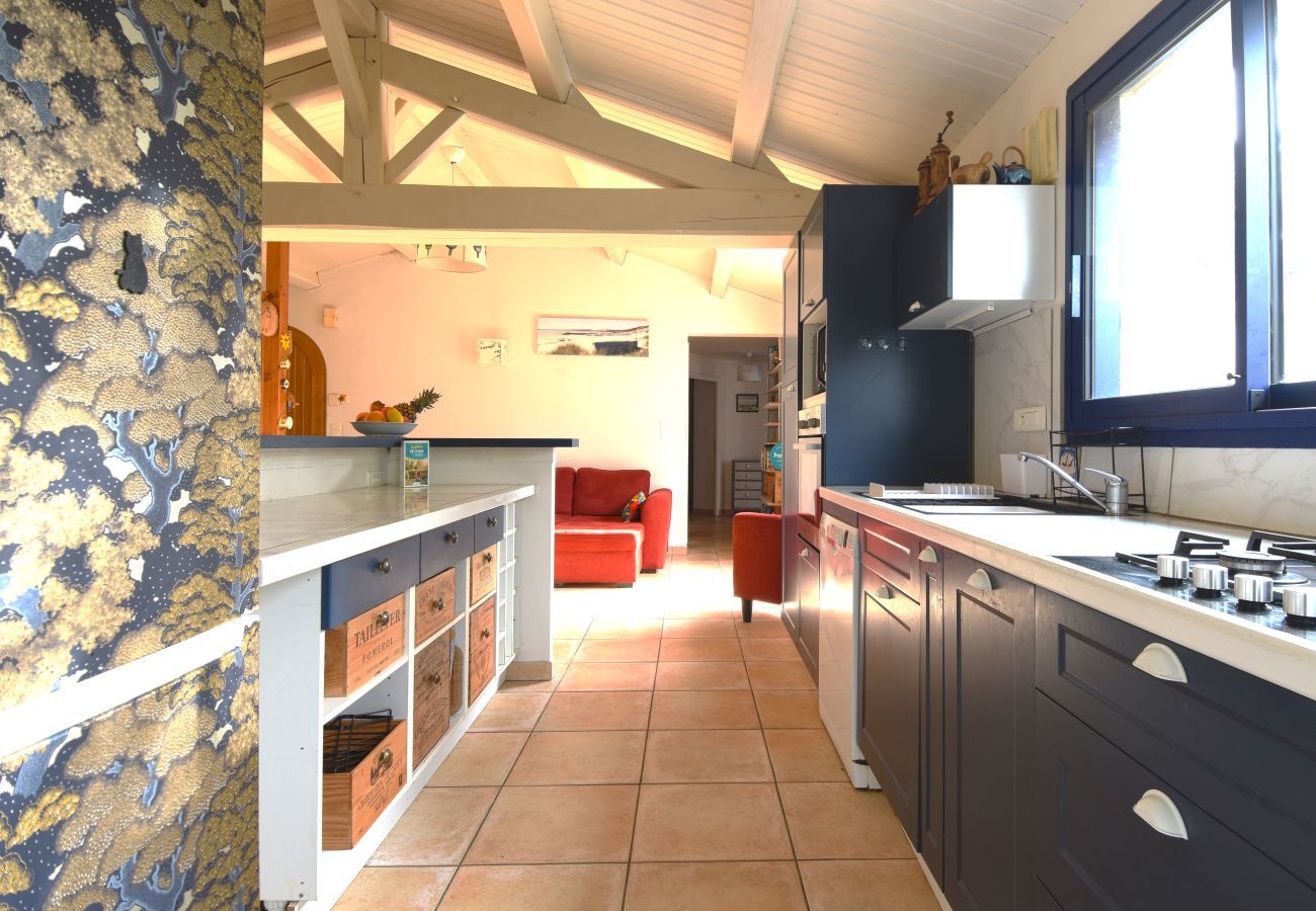 Ferienhaus in Barbâtre - 500 m vom Meer, Garten, 6 Erwachsene 1 Kind