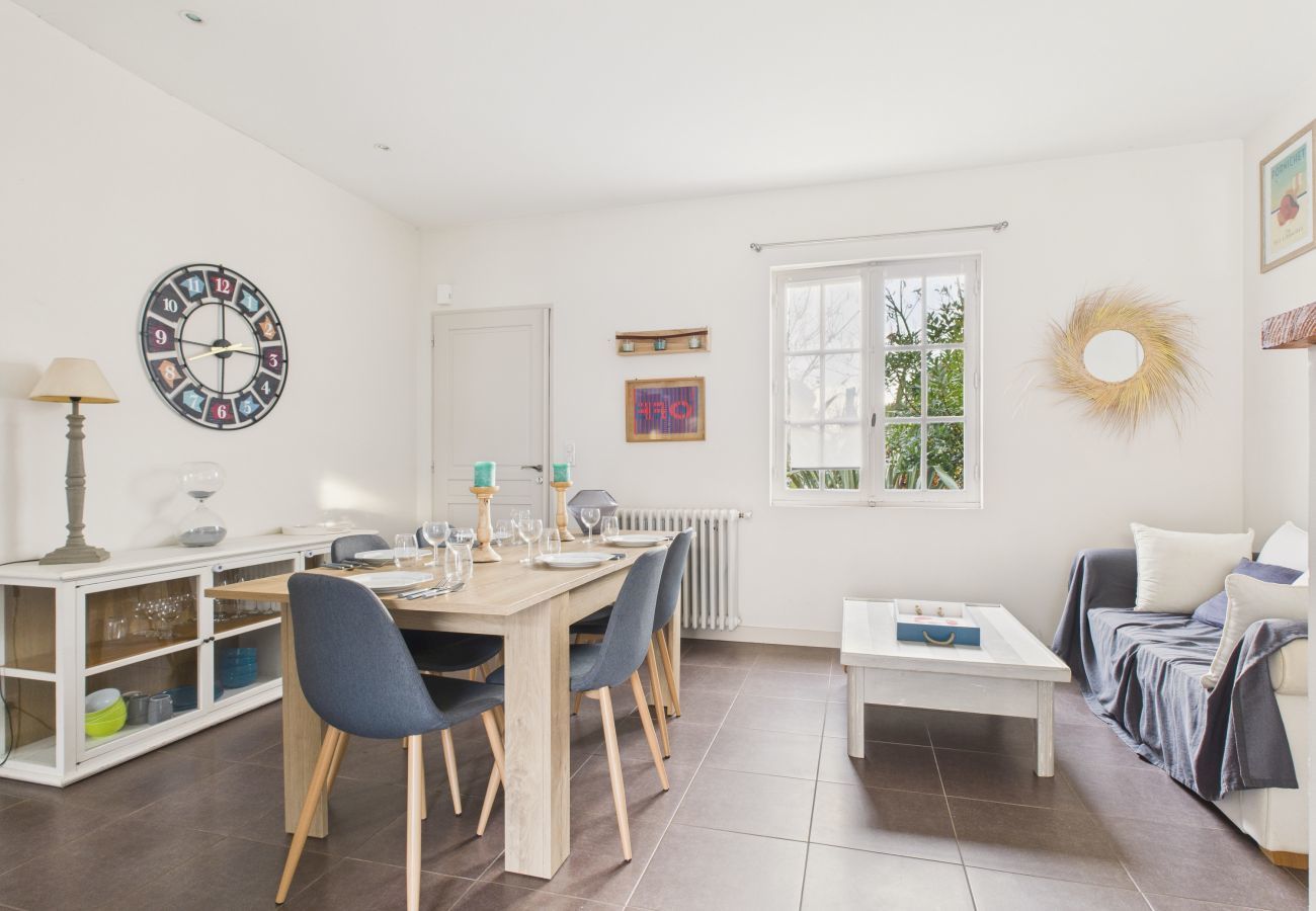 Ferienhaus in Le Pouliguen - 800m zum Strand, Haus mit Terrasse für 6