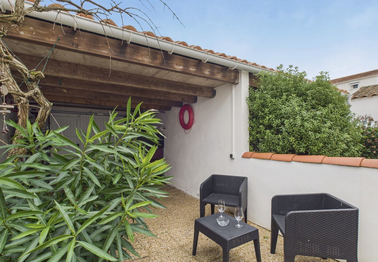 Ferienhaus in Saint-Hilaire-de-Riez - Haus für 4 mit Terrasse, 200 m vom Strand