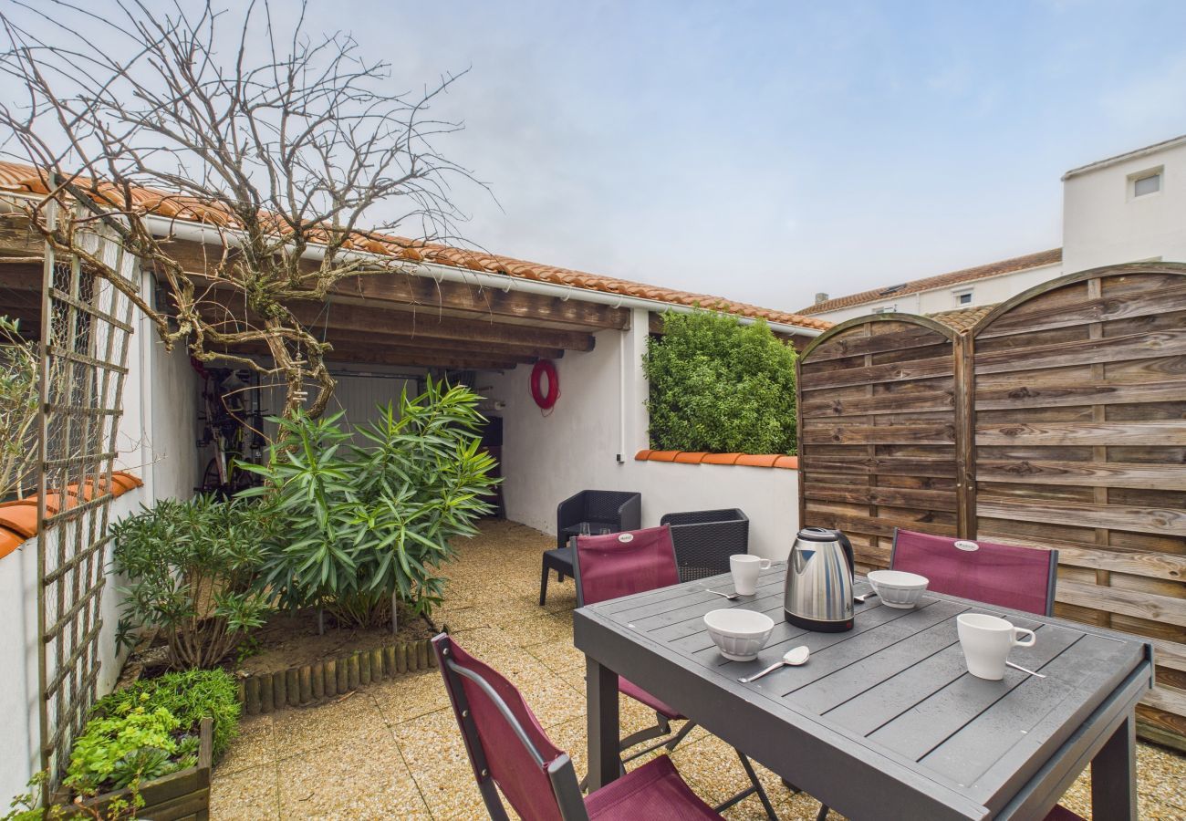 Ferienhaus in Saint-Hilaire-de-Riez - Haus für 4 mit Terrasse, 200 m vom Strand