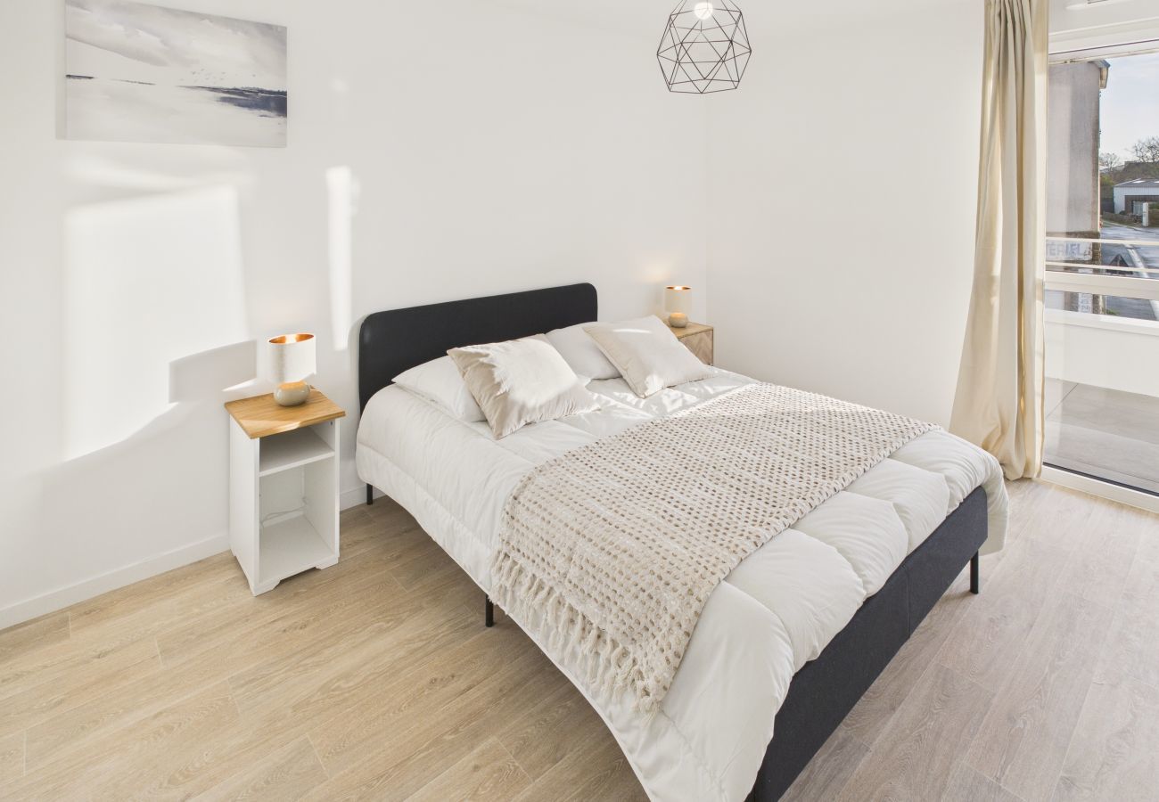 Ferienwohnung in Pont-l´Abbé - Zentrumsnah – Apartment für 2 Personen mit Balkon