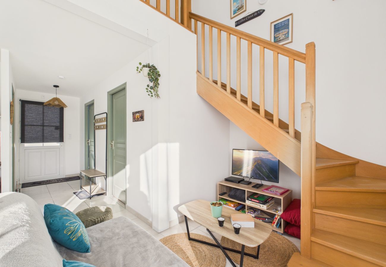 Ferienhaus in Saint-Gilles-Croix-de-Vie - Schönes Haus für 4 Personen mit Terrasse