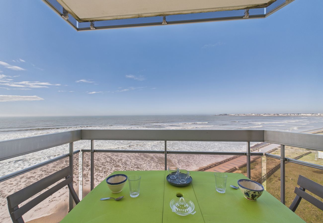 Ferienwohnung in Saint-Gilles-Croix-de-Vie - Unterkunft für 4 mit herrlichem Meerblick