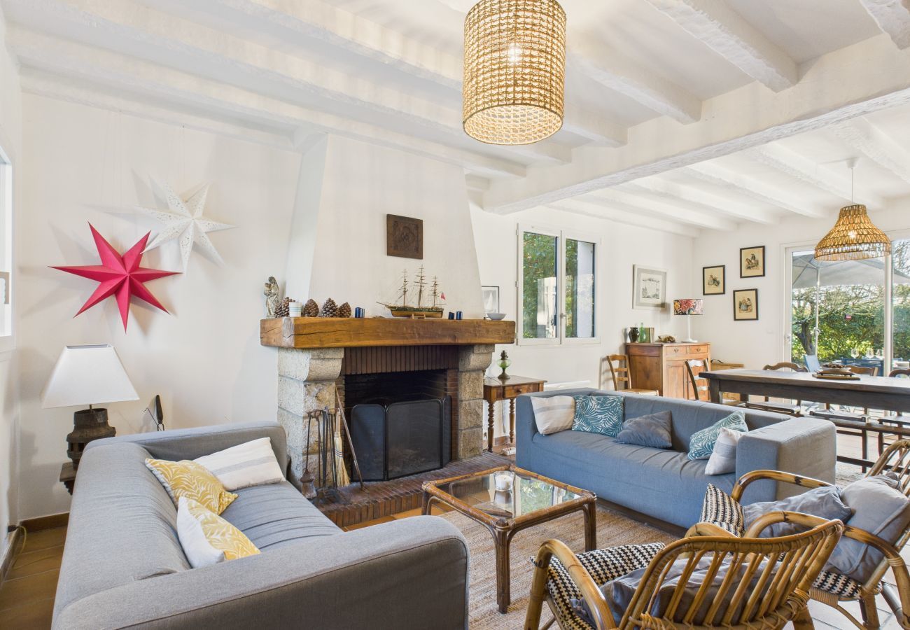 Ferienhaus in Arzon - Am Golf, Haus für 8 Personen mit Garten