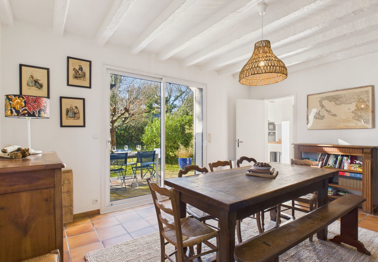 Ferienhaus in Arzon - Am Golf, Haus für 8 Personen mit Garten