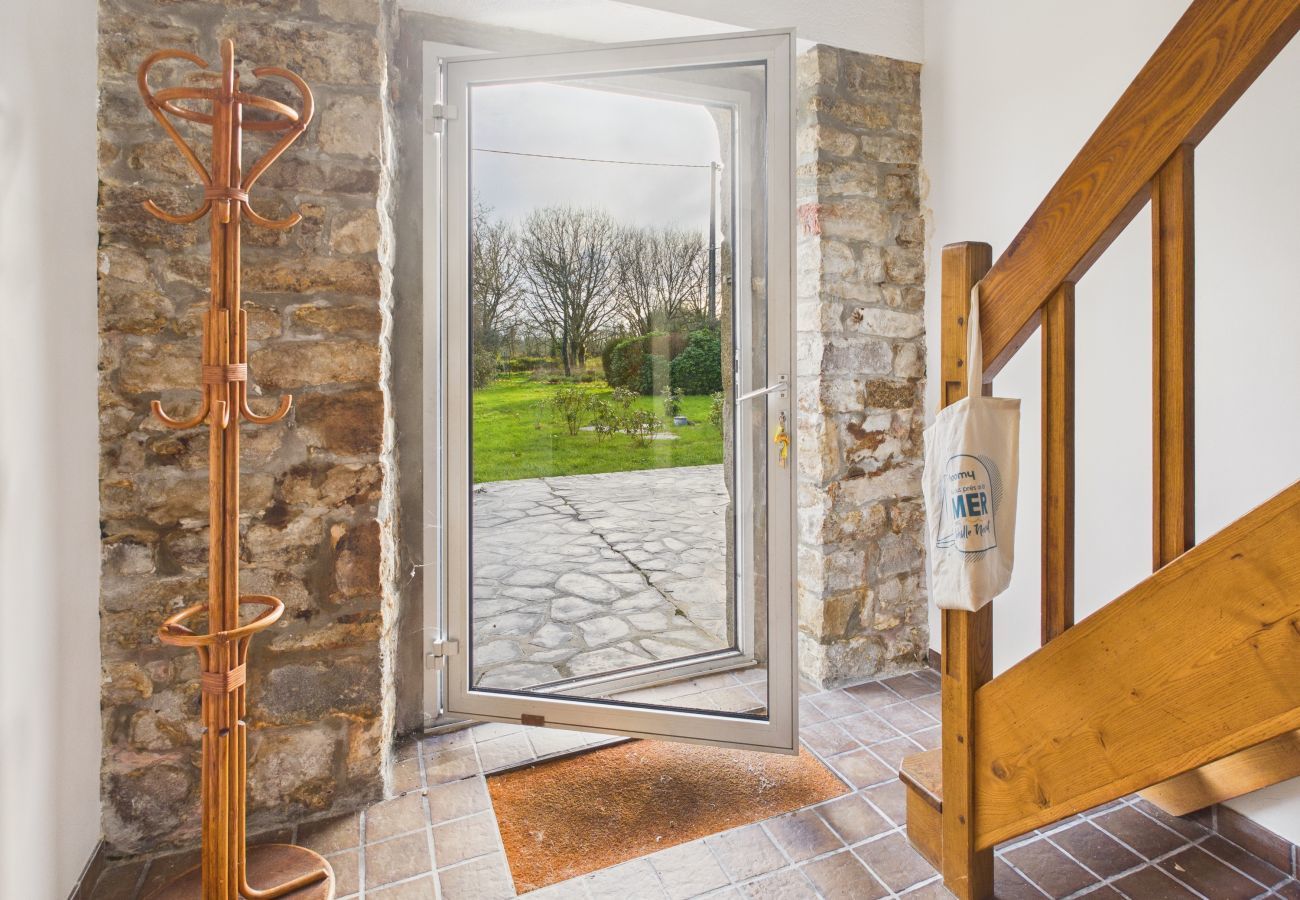 Ferienwohnung in Fouesnant - Ruhige Unterkunft für 6 – Garten und Terrasse