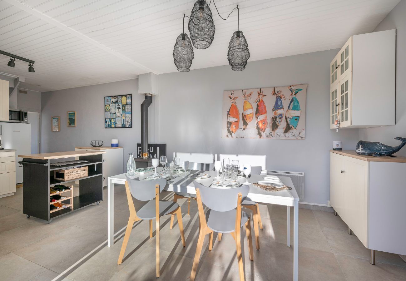 Doppelhaushälfte in La Bernerie-en-Retz - Haus 30m vom Meer entfernt - Garten für 4 