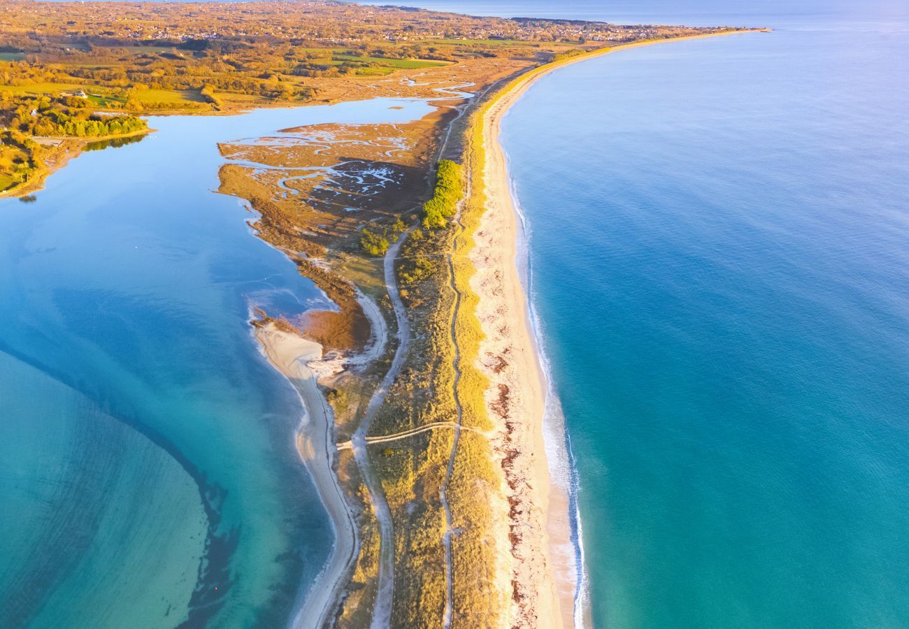 Doppelhaushälfte in Fouesnant - 500 m von der Mer Blanche – Unterkunft für 6 