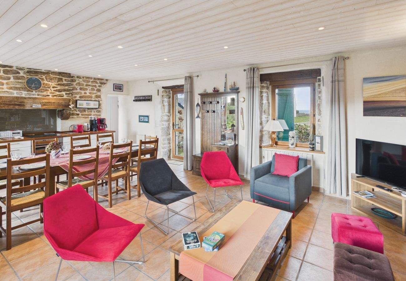 Ferienhaus in Penmarch - Wunderschönes Haus für 8 mit Garten – Meerblick