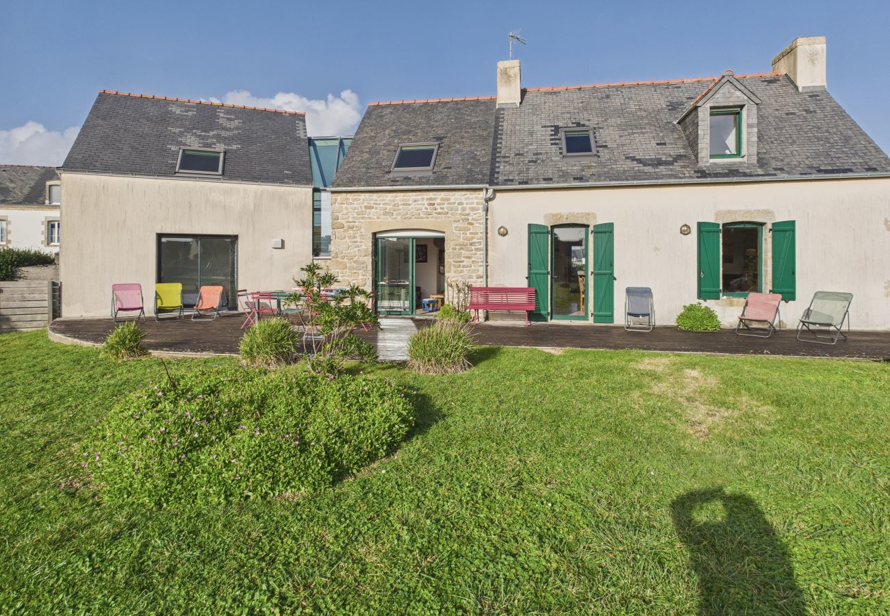 Ferienhaus in Penmarch - Wunderschönes Haus für 8 mit Garten – Meerblick