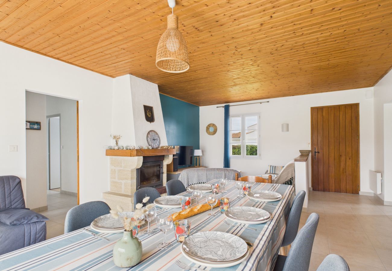 Ferienhaus in Barbâtre - 800 m vom Strand, schönes Haus für 6