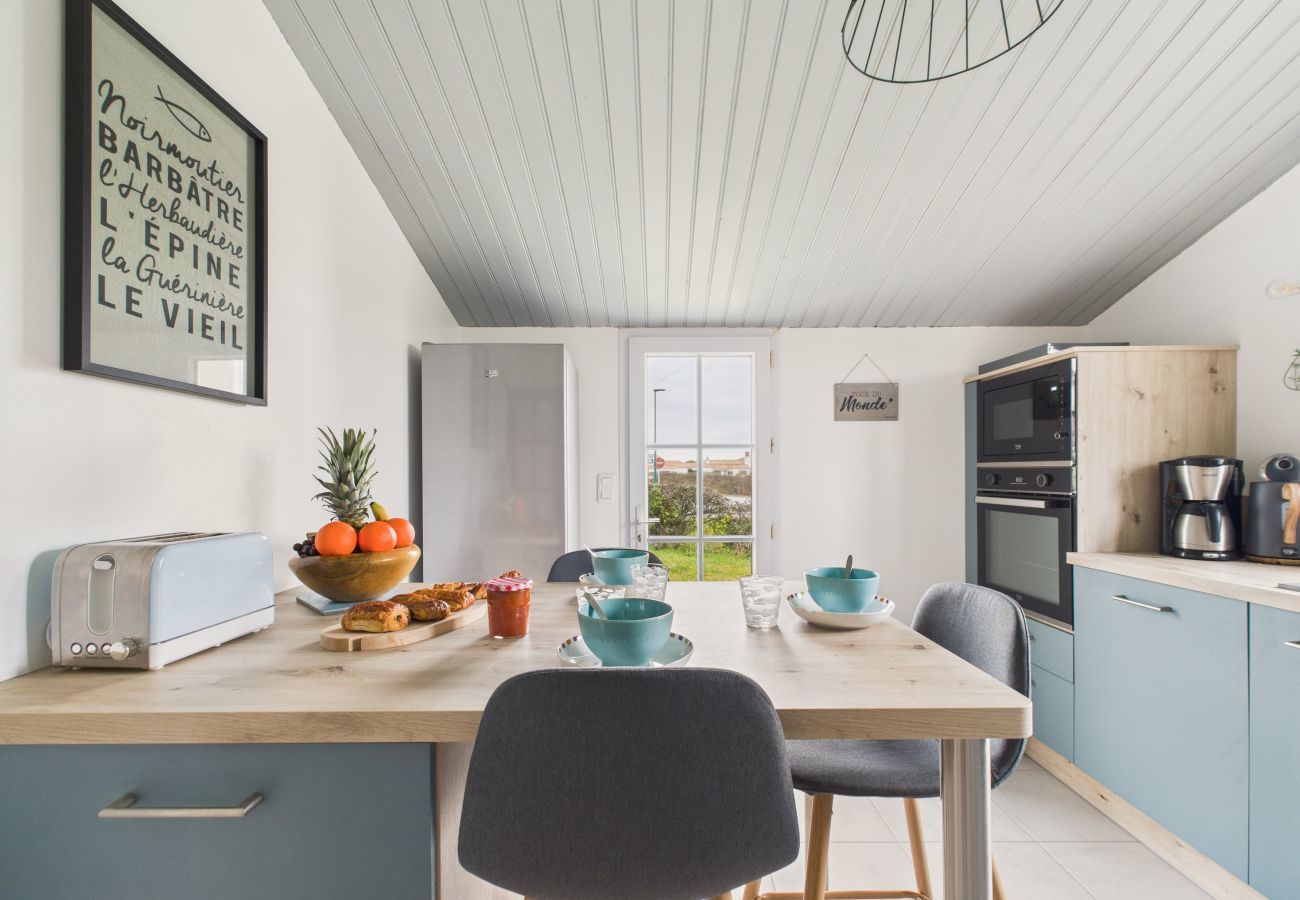 Ferienhaus in Barbâtre - 800 m vom Strand, schönes Haus für 6