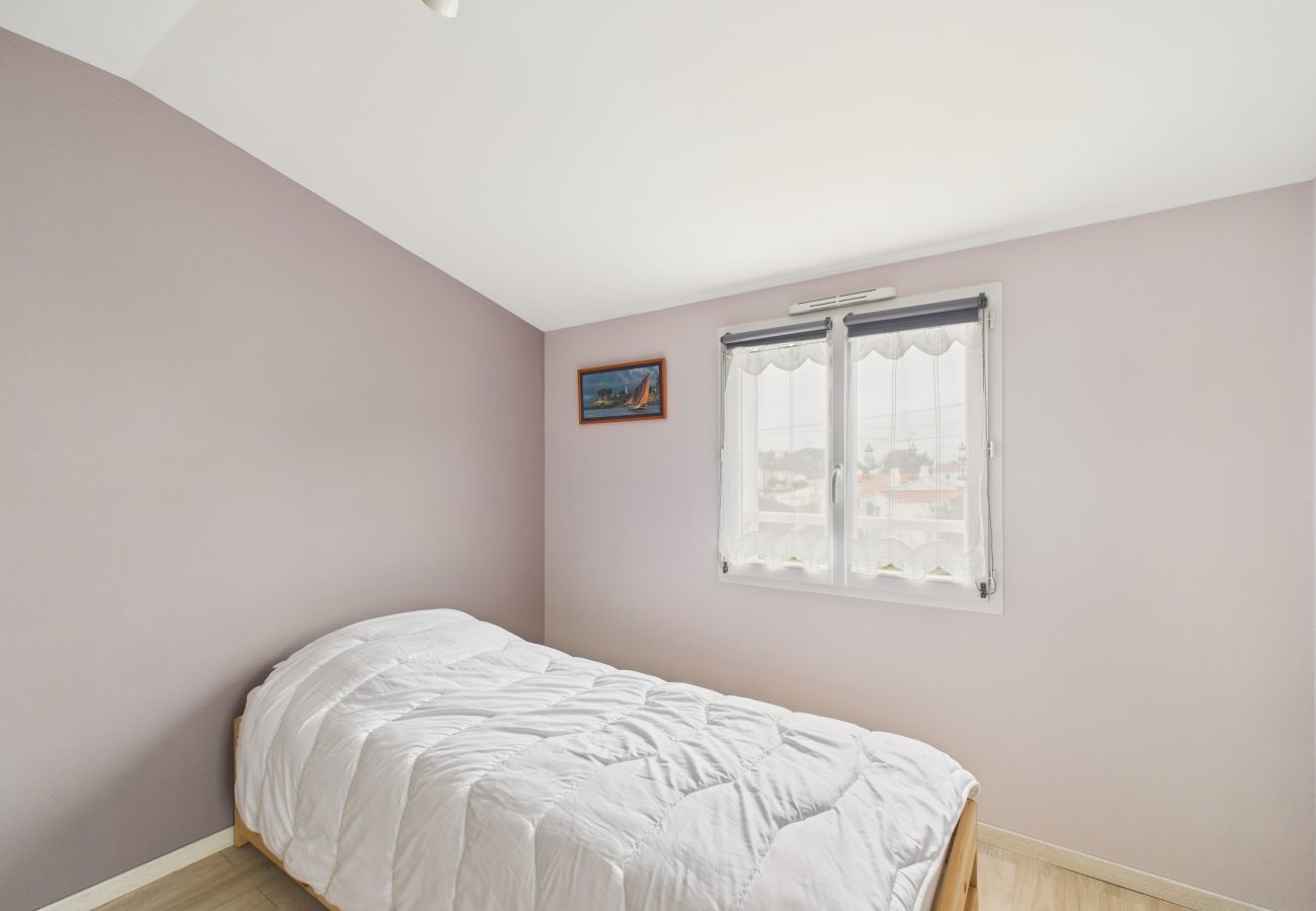 Ferienhaus in La Guérinière - 200 m vom Meer entfernt, Haus für 7 mit Garten