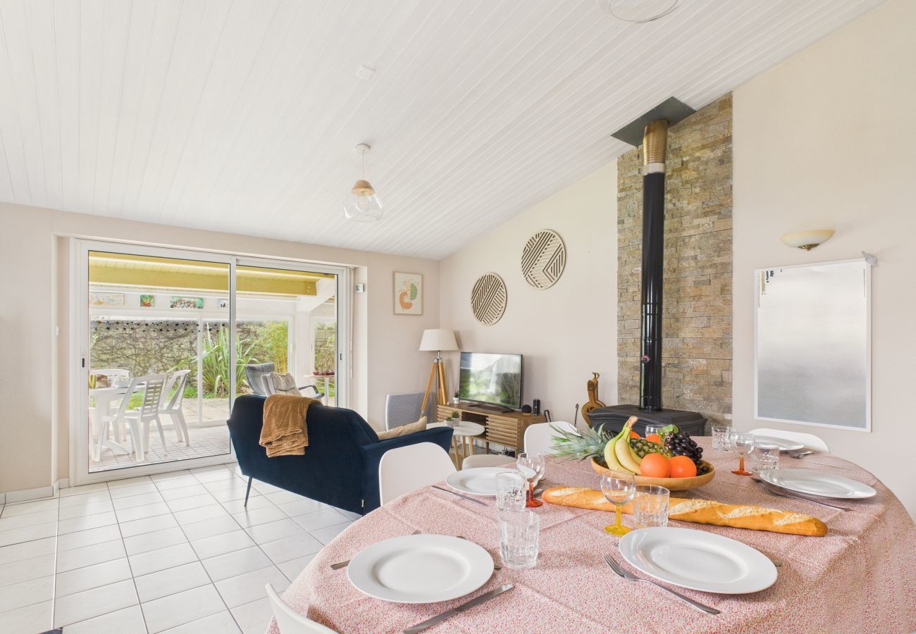 Ferienhaus in La Guérinière - 200 m vom Meer entfernt, Haus für 7 mit Garten