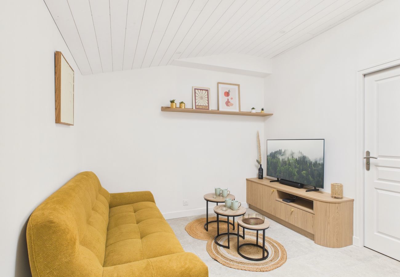 Doppelhaushälfte in Pornic - Haus in Pornic für 4 mit Whirlpool+ Terrasse