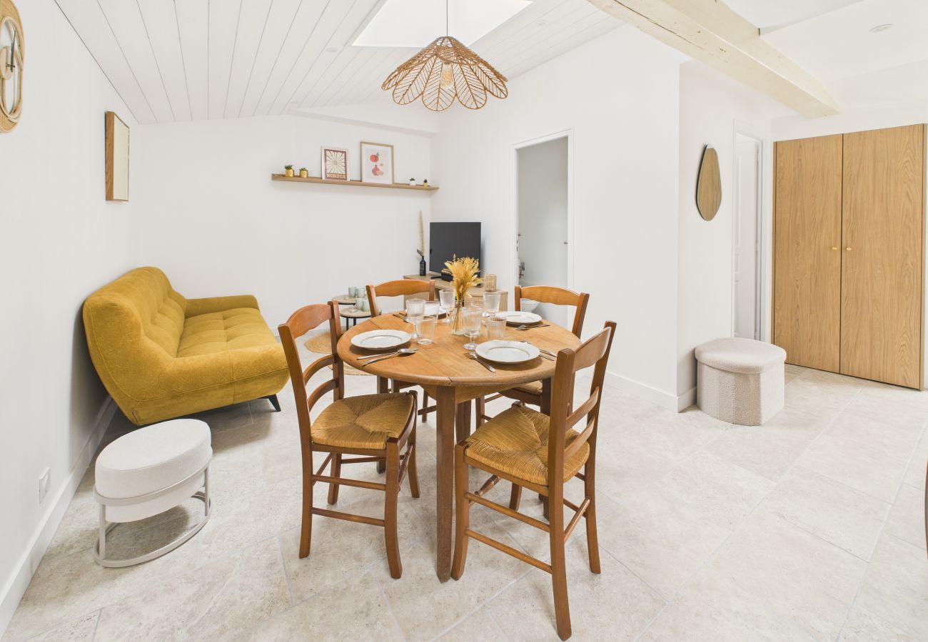 Doppelhaushälfte in Pornic - Haus in Pornic für 4 mit Whirlpool+ Terrasse