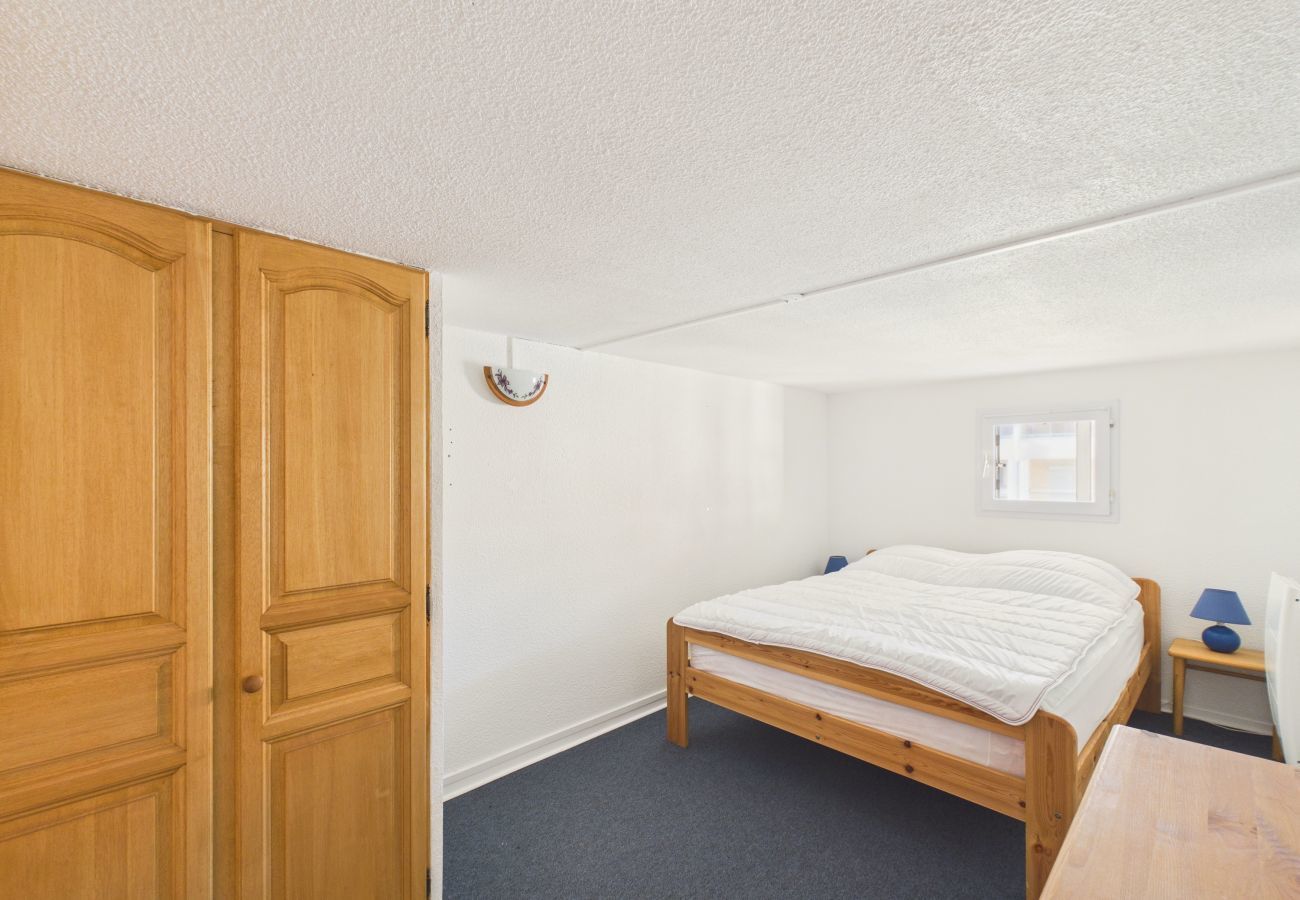 Ferienwohnung in Saint-Hilaire-de-Riez - Ferienwohnung mit Loggia und Meerblick für 4