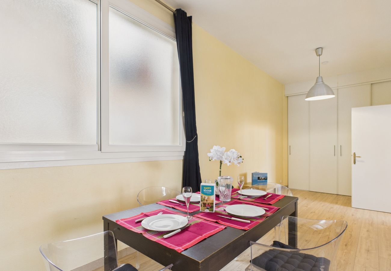 Ferienwohnung in Les Sables-d´Olonne - 150 m vom Hauptstrand – Apt. für 2–5