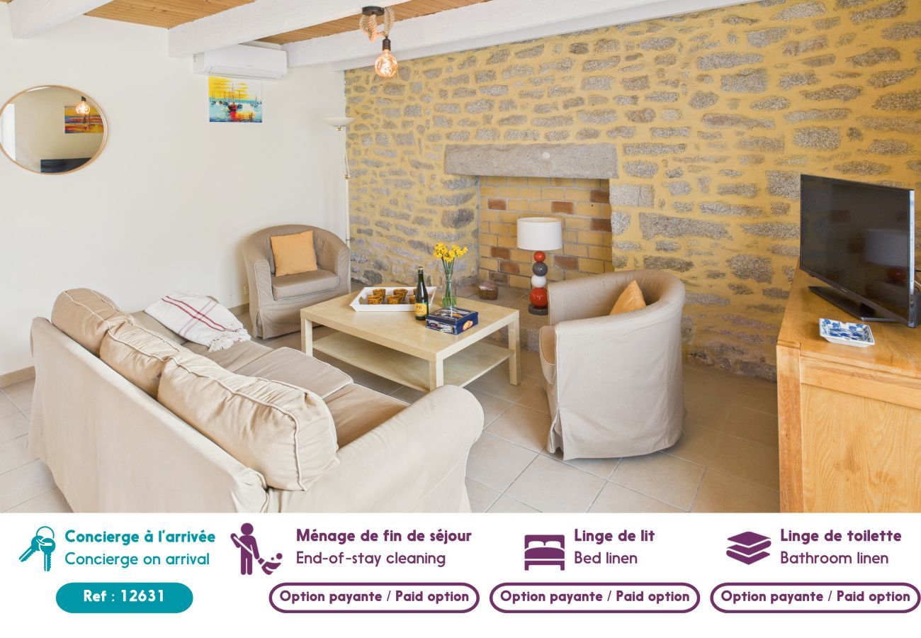 Ferienhaus in Penmarch - Ferienhaus für 6 mit Garten nahe dem Strand